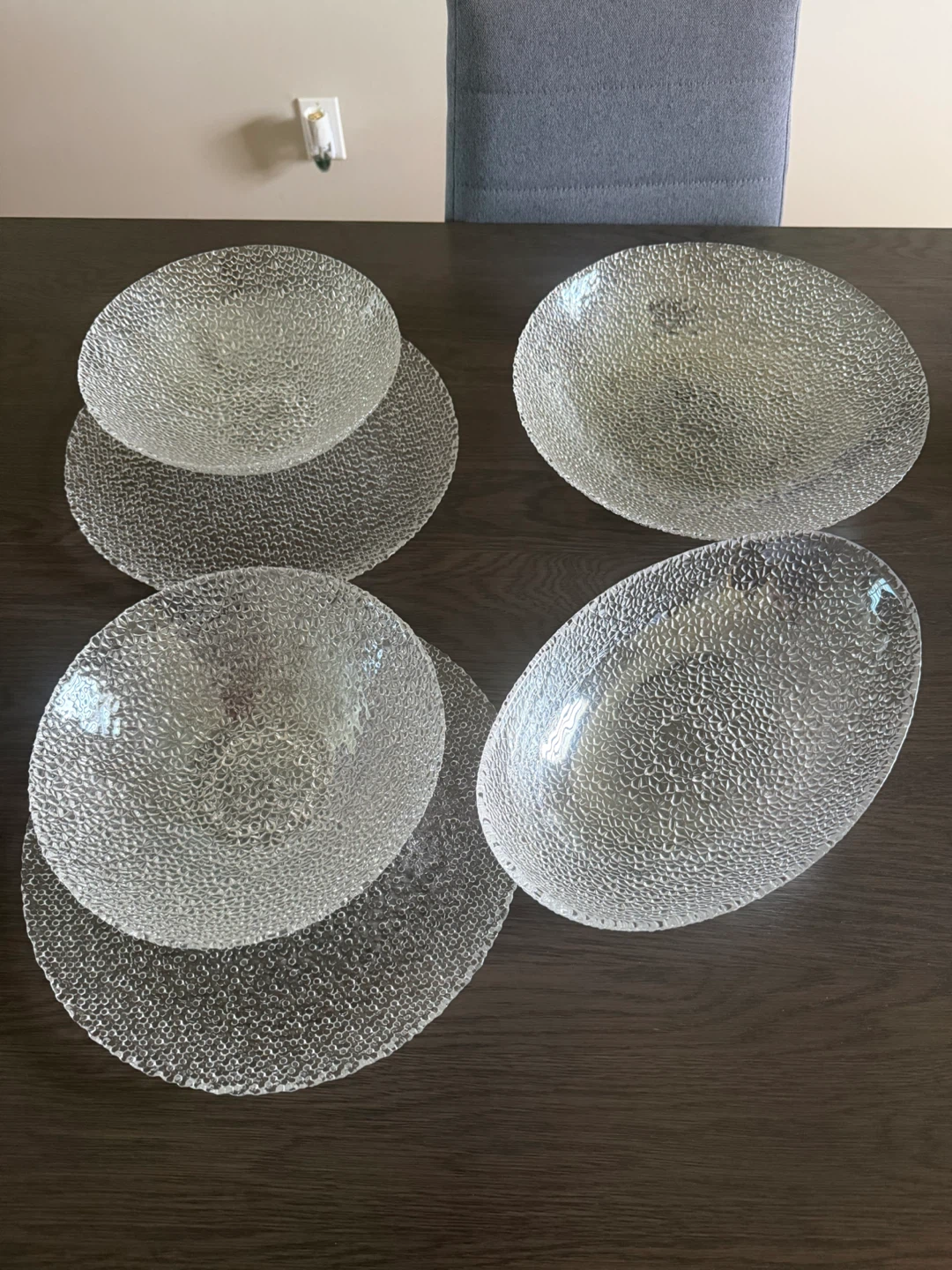 Glass Serving Pieces