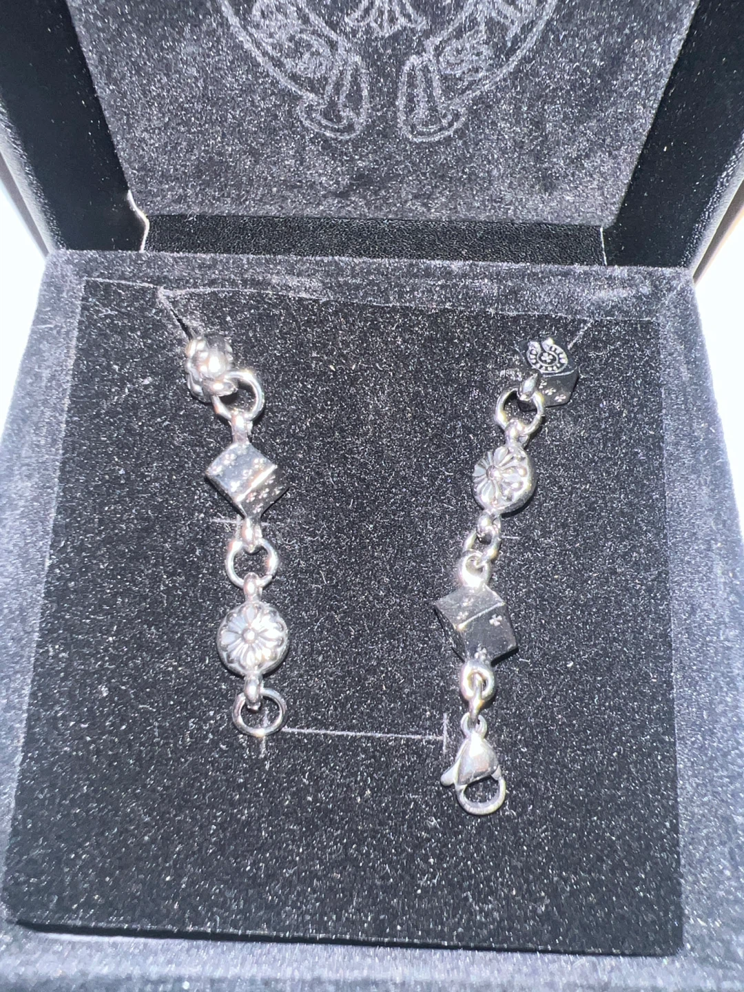 Chrome Hearts Dice & Flower Bracelet