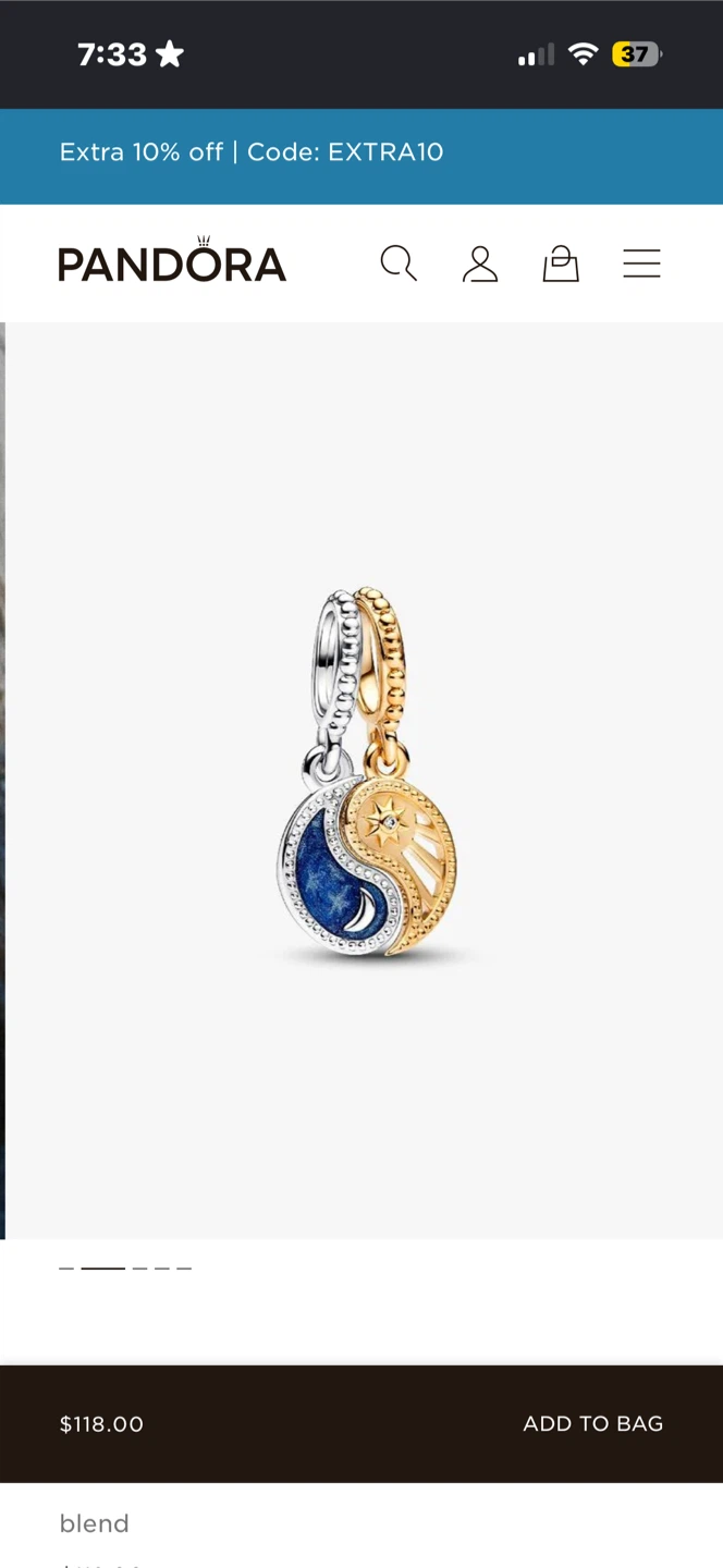 Pandora Dream Big Charm - photo 2