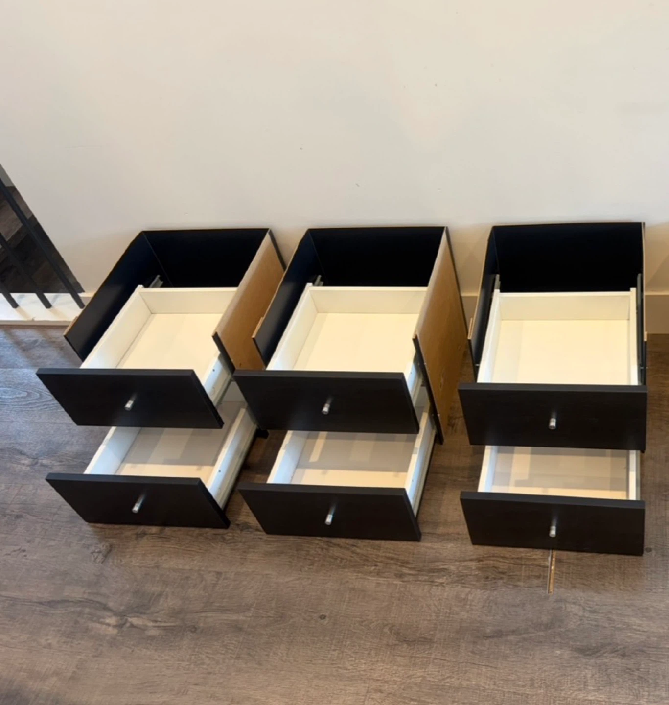 IKEA KALLAX inserts drawers 3 set for $60 - photo 2