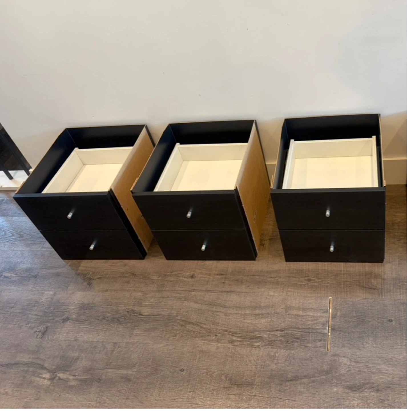 IKEA KALLAX inserts drawers 3 set for $60