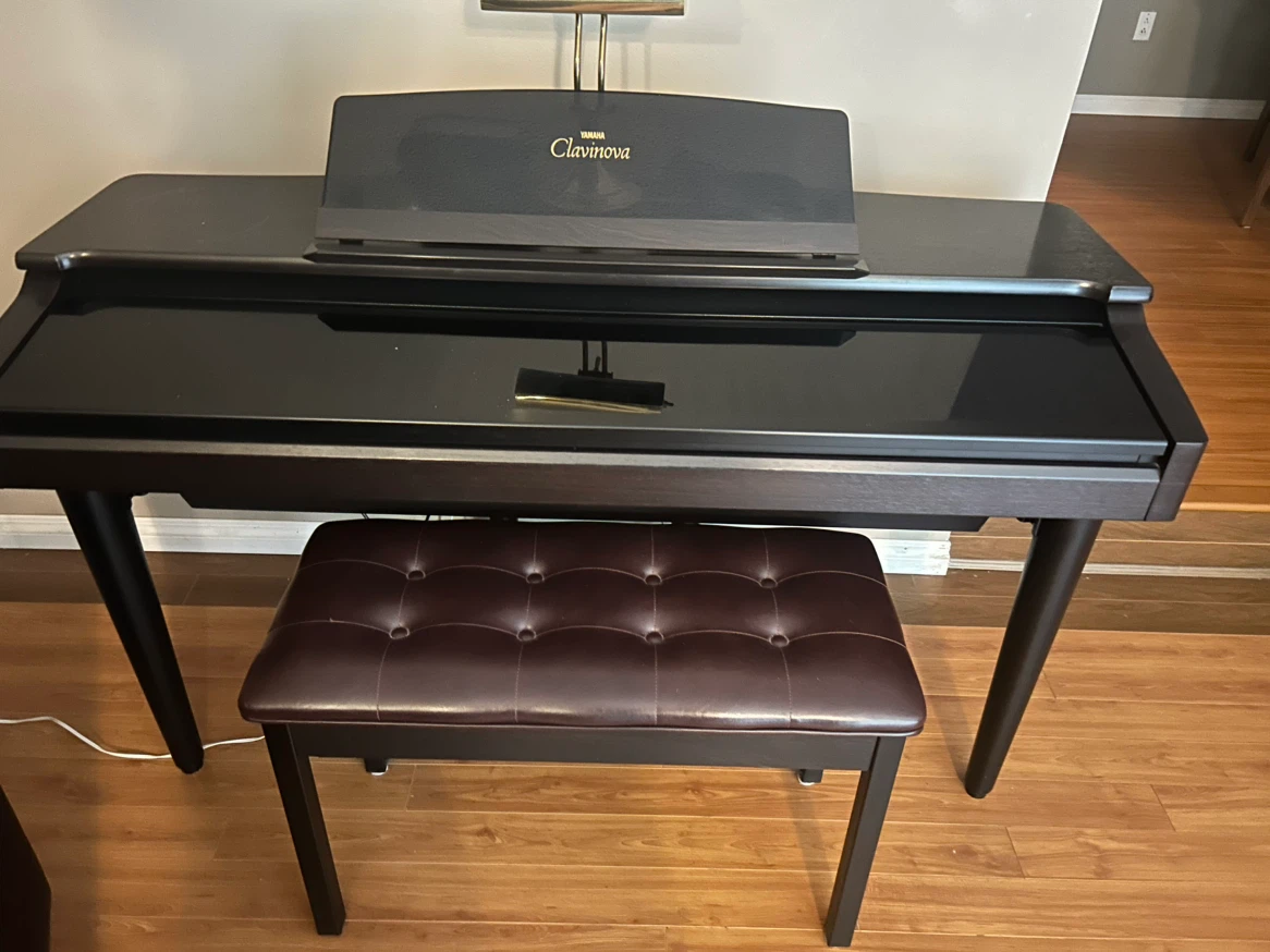 Yamaha Clavinova Digital Piano with Bench