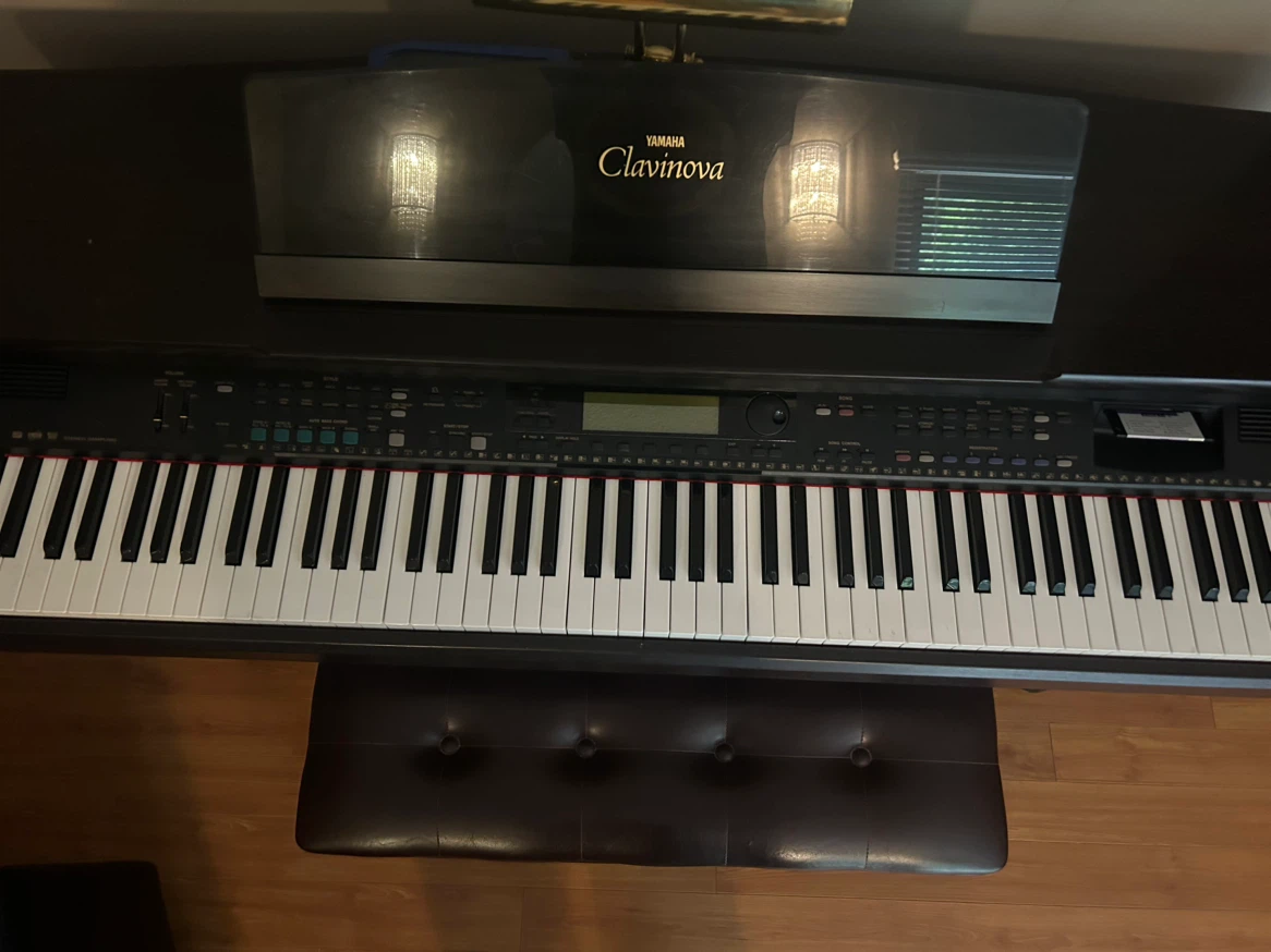 Yamaha Clavinova Digital Piano with Bench - photo 2
