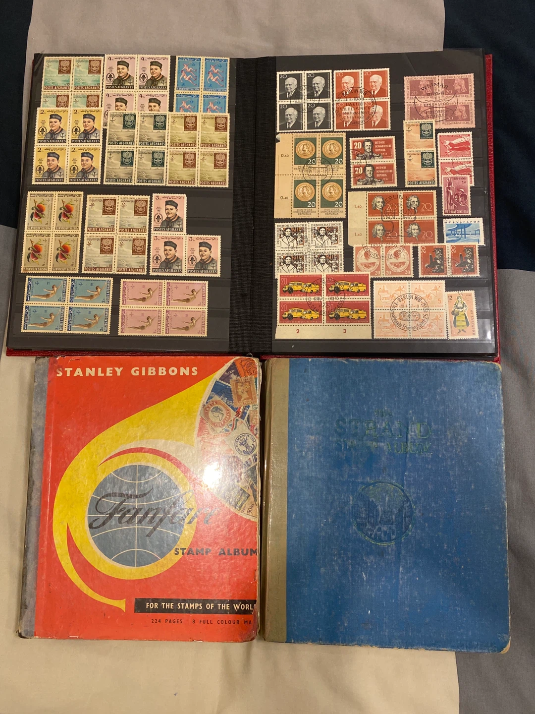 Huge Antique Stamp Collections