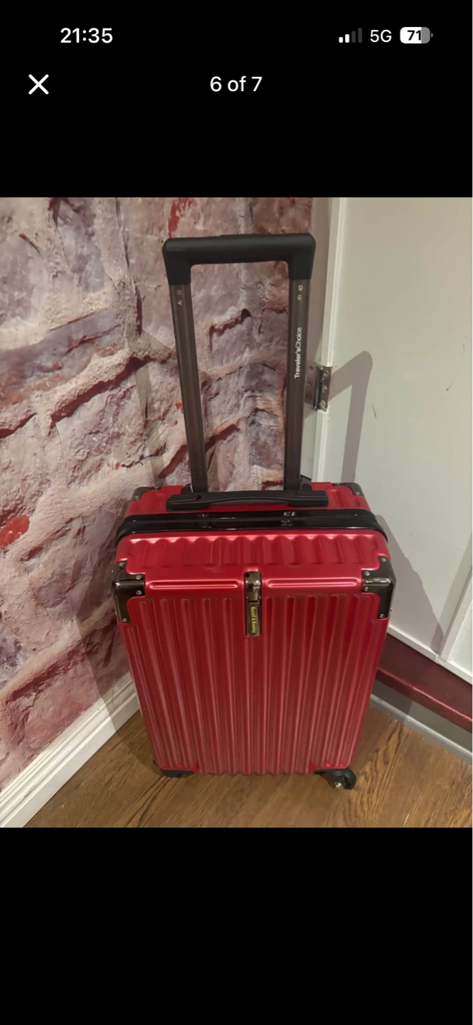 Red Rolling Suitcase - photo 4