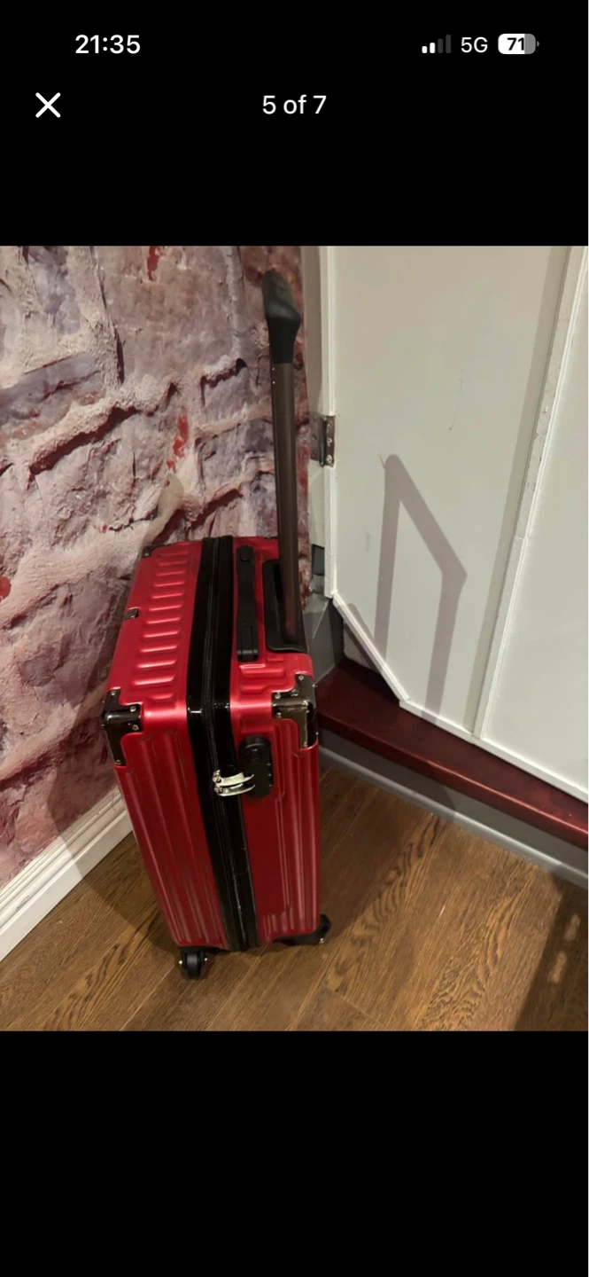 Red Rolling Suitcase - photo 3