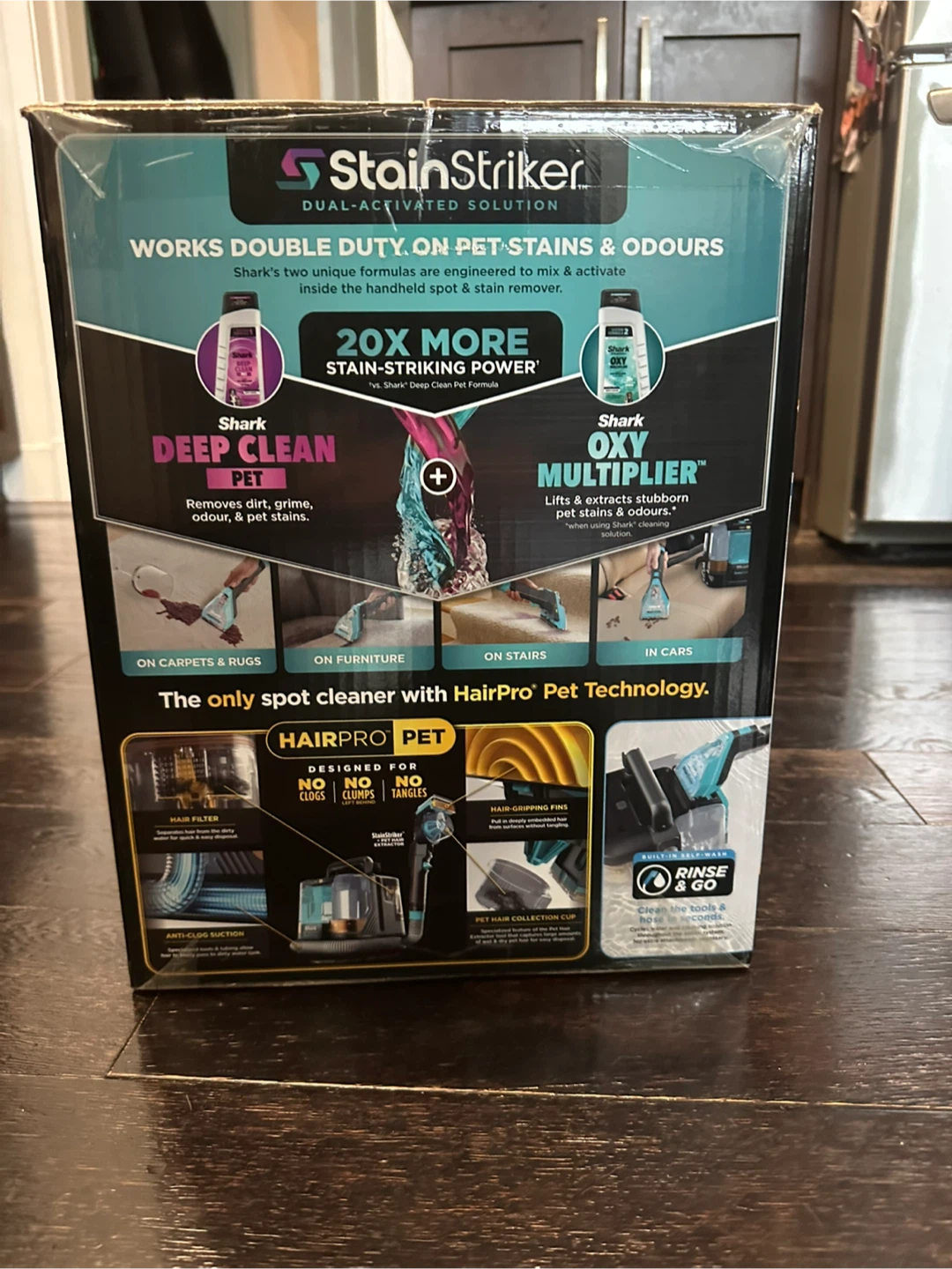 Shark StainStriker HairPro Portable Carpet Cleaner - photo 2
