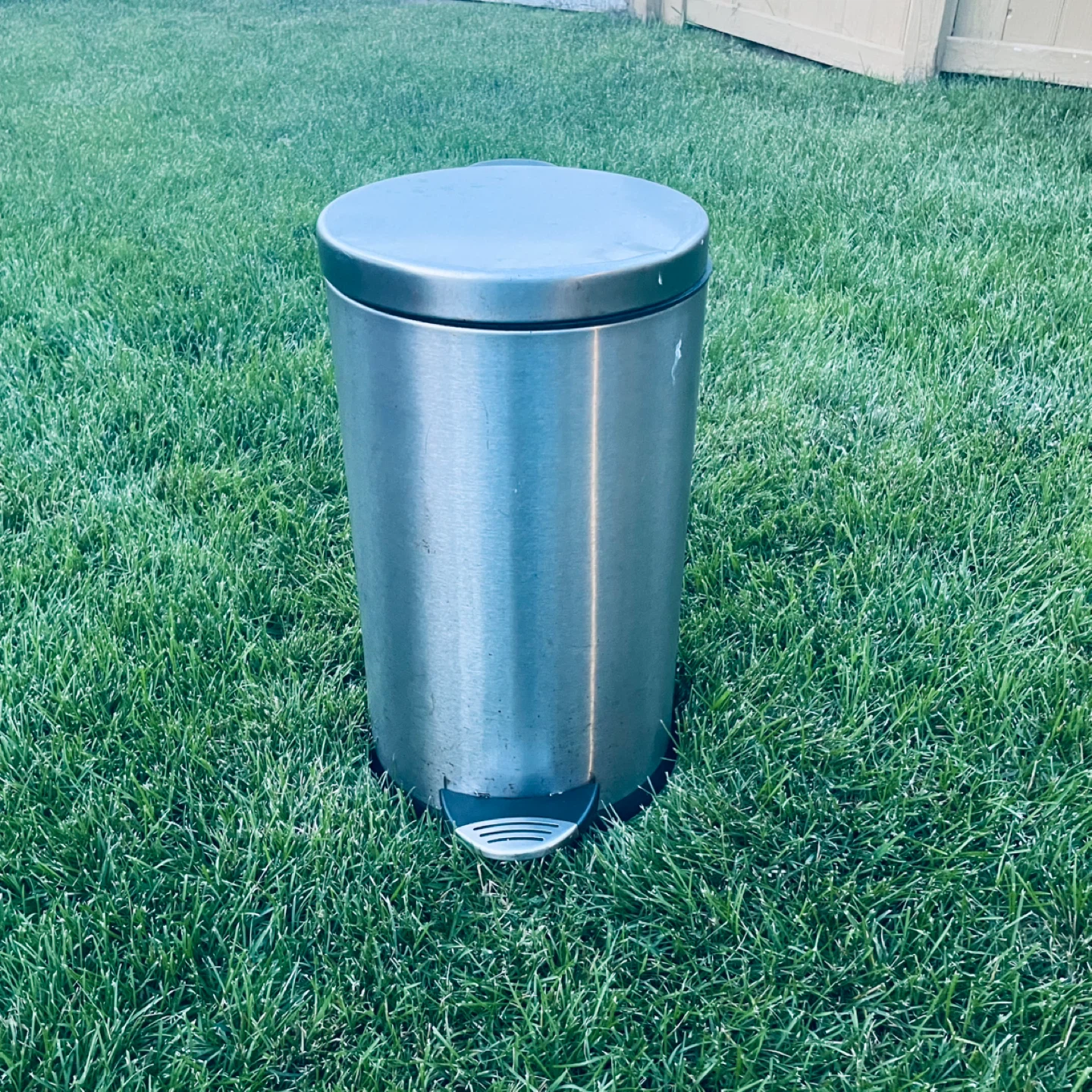 Stainless Steel Step Trash Can