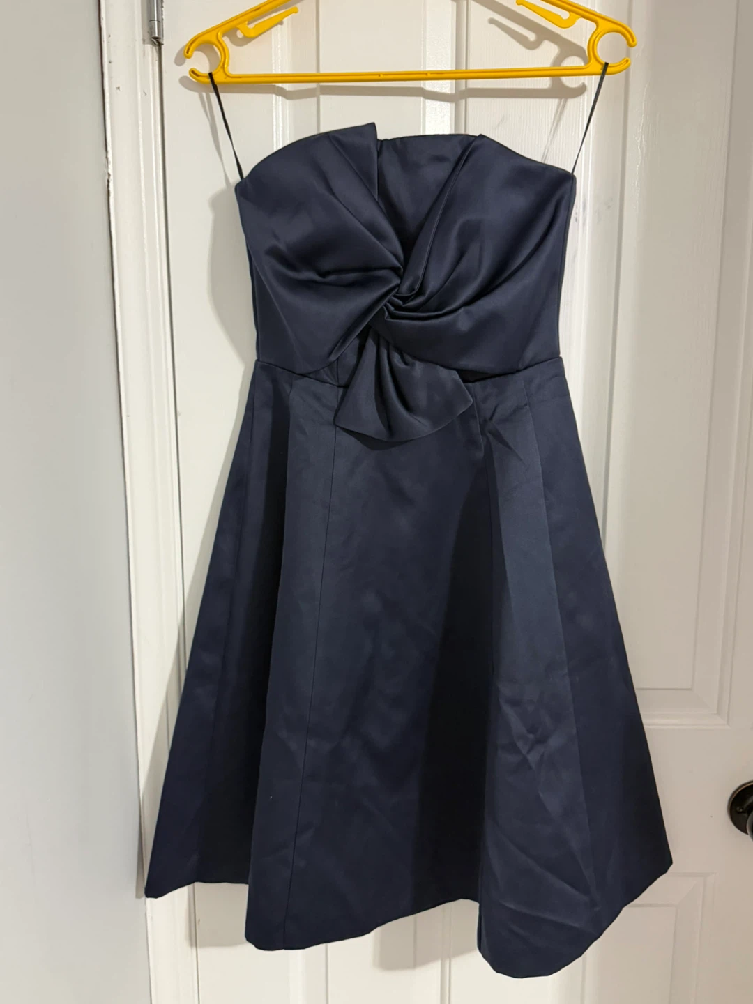 H&M Strapless Navy Dress Size 4 - photo 2
