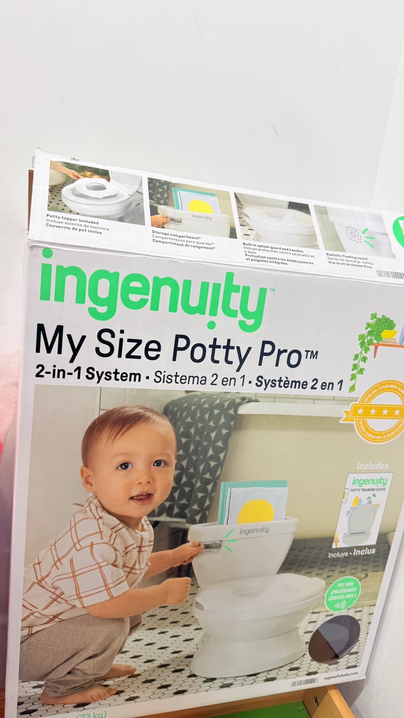 Ingenuity My Size Potty Pro 2-in-1 System - photo 2