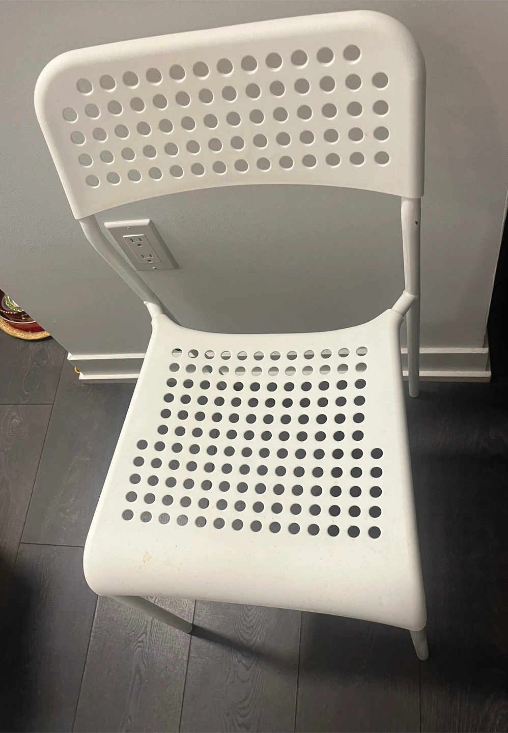 Moving Out Sale- 2 White IKEA Chair