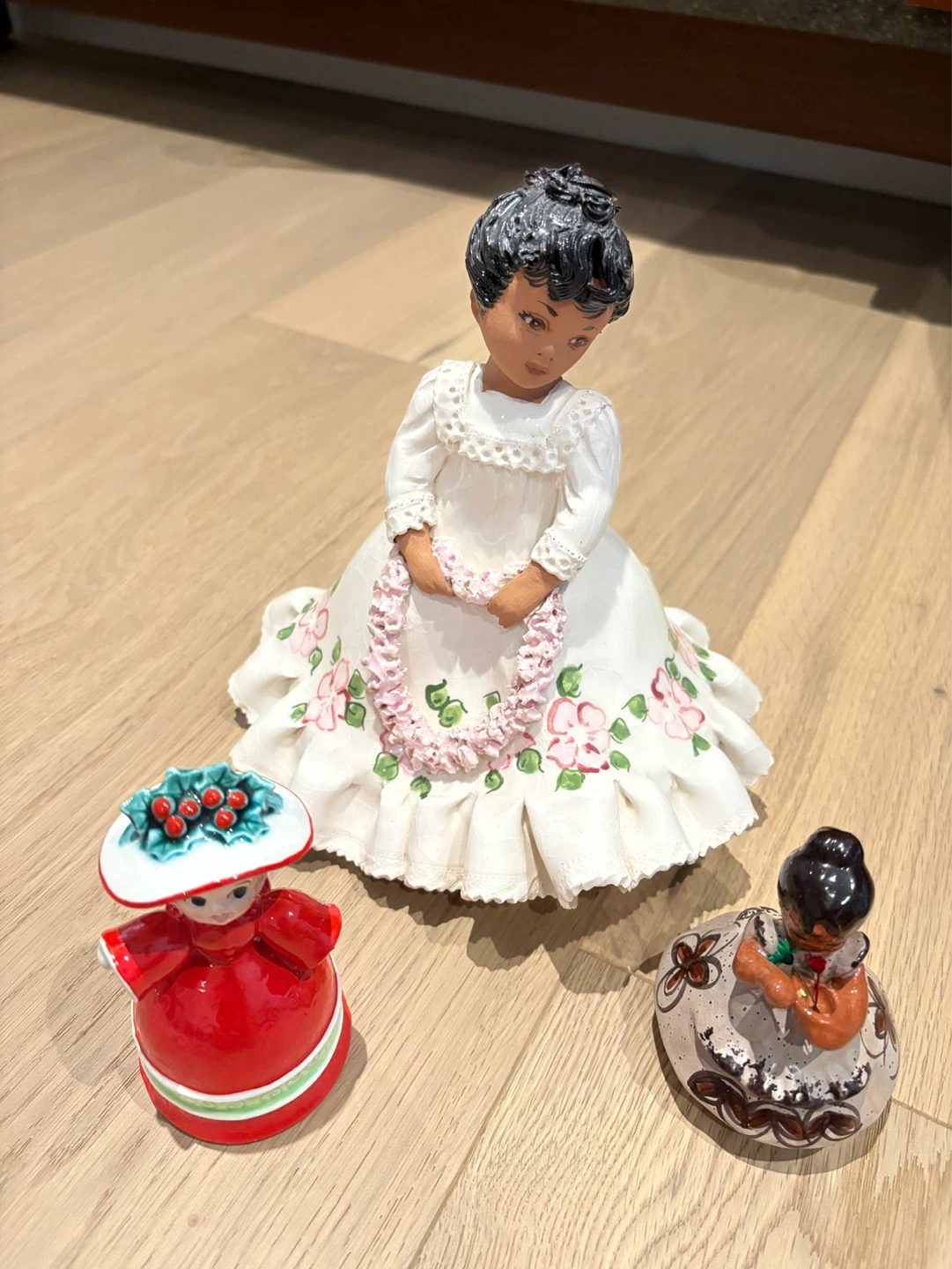 Collection of 3 Ceramic Figurines