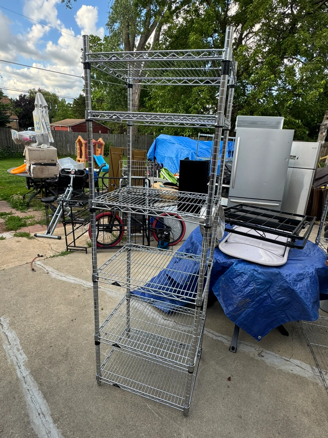 Metro Wire Shelving Unit