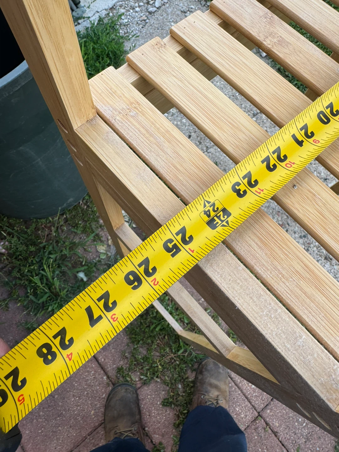 Bamboo 3-Tier Shelf Unit - photo 3