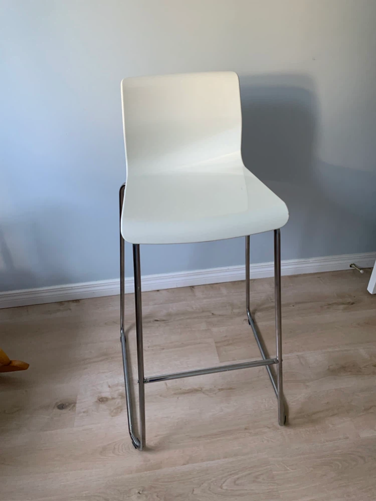 White Bar Stool