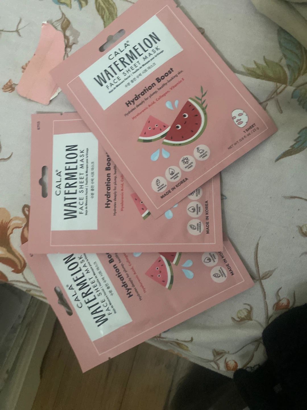 Cala Watermelon Face Sheet Masks - 3 Pack - photo 2