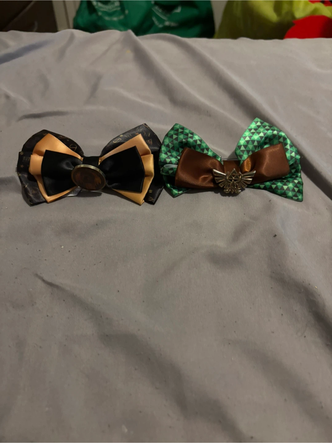 Handmade Bow Ties with Zelda Emblem