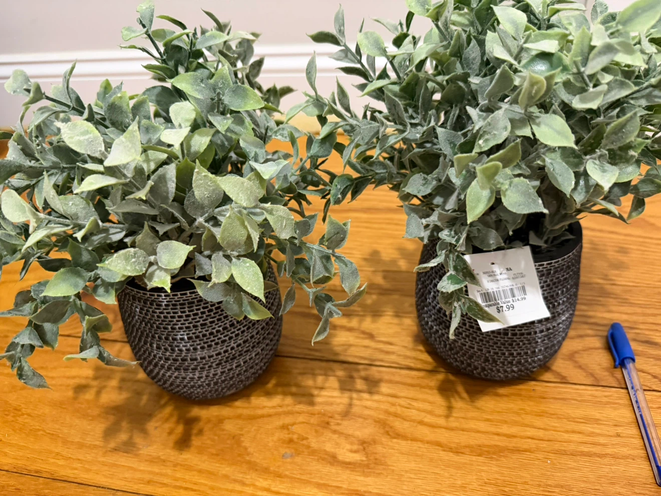 Set of 2 Faux Potted Plants - photo 3