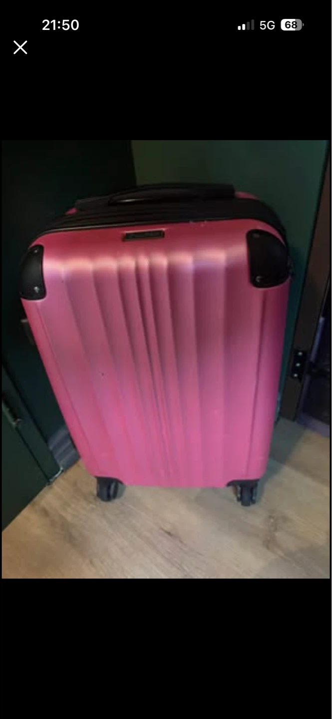 Pink Hardside Spinner Luggage