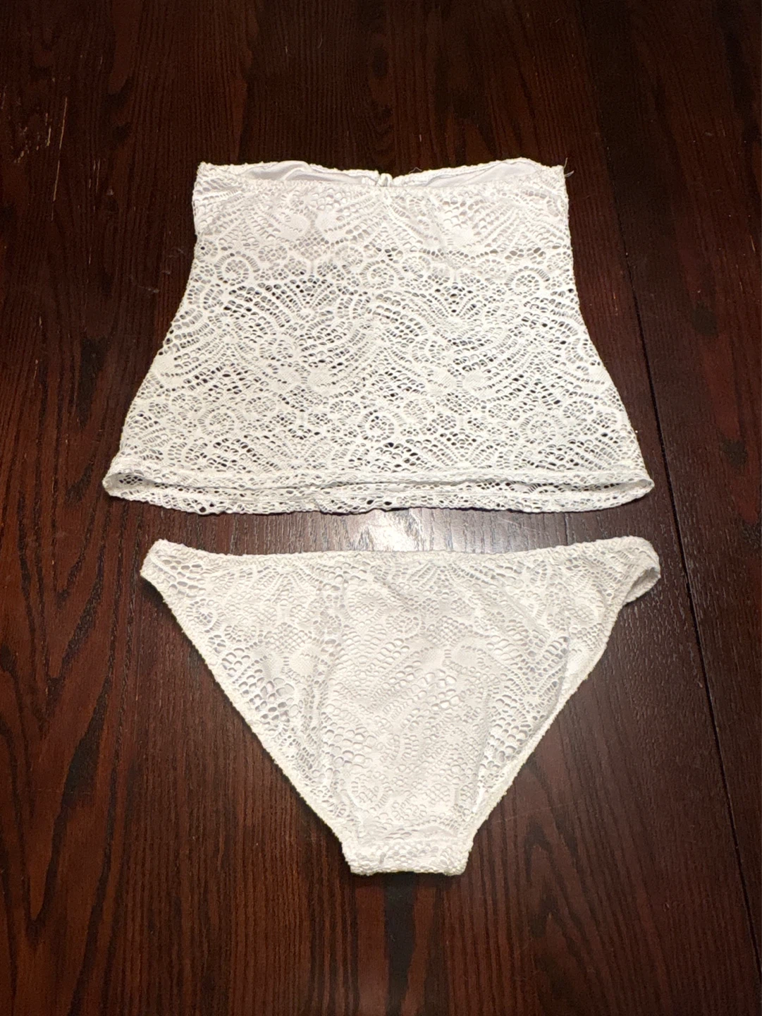 White Crochet Bikini - Polo Ralph Lauren  two piece - photo 2