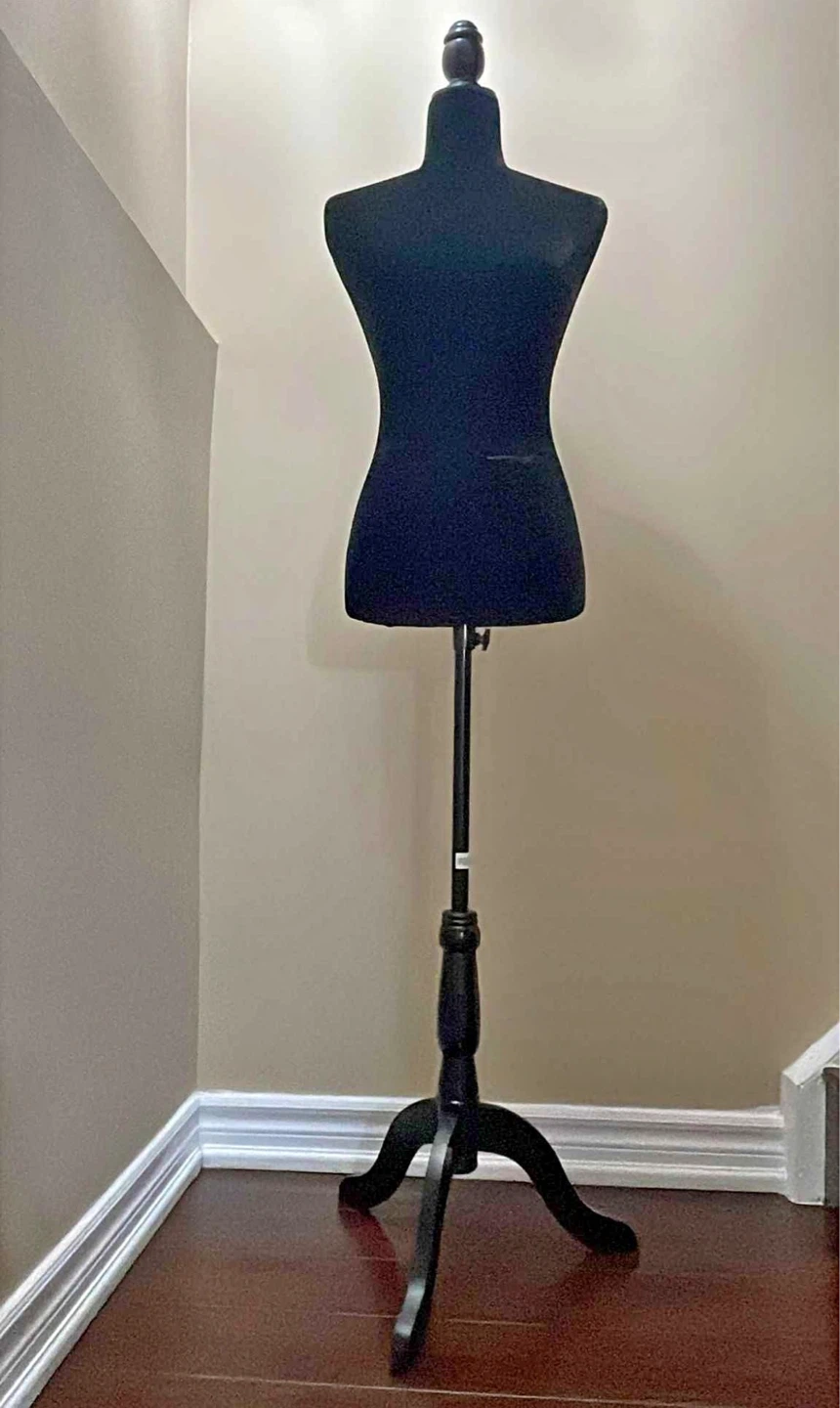 Black Dress Form Mannequin