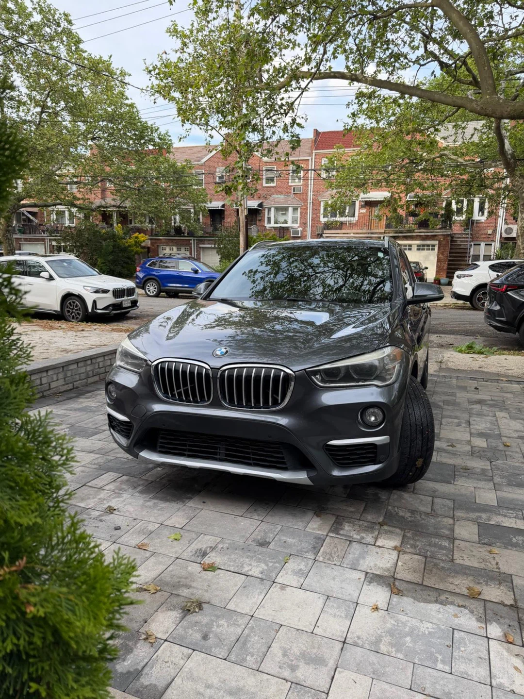 Gray BMW X1 SUV