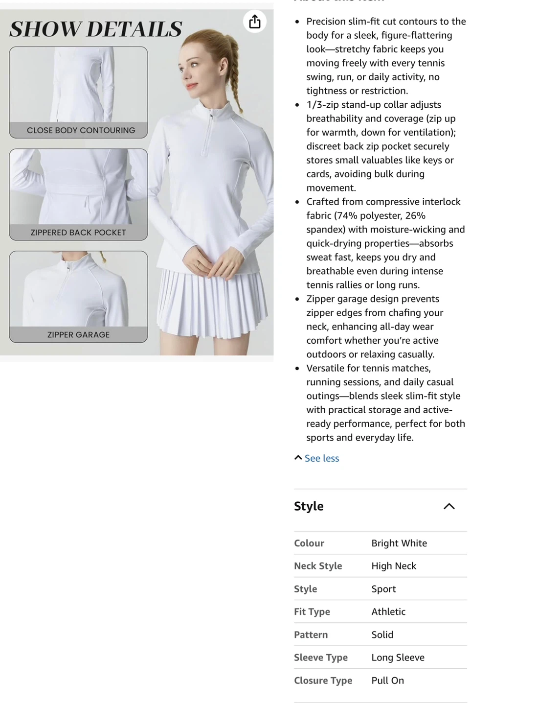 New Women's sporty Zip-Up Jackets - photo 2