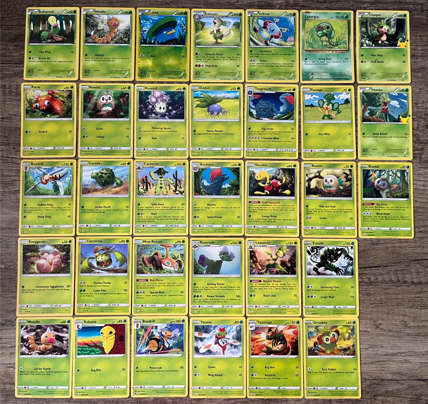Pokemon Vintage XY, Sun &Moon Era Cards