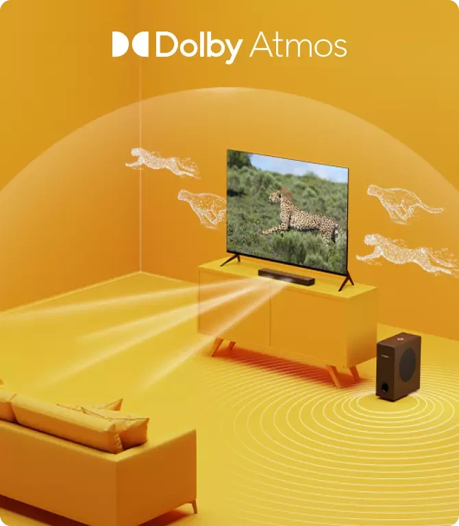 Nova S50 2.1 Dolby Atmos Soundbar & Subwoofer - photo 4