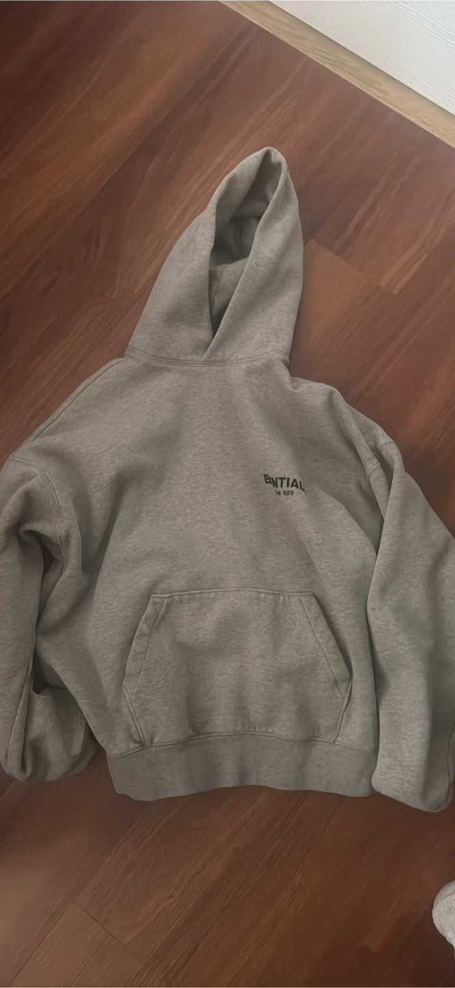 Essentials Grey Hoodie