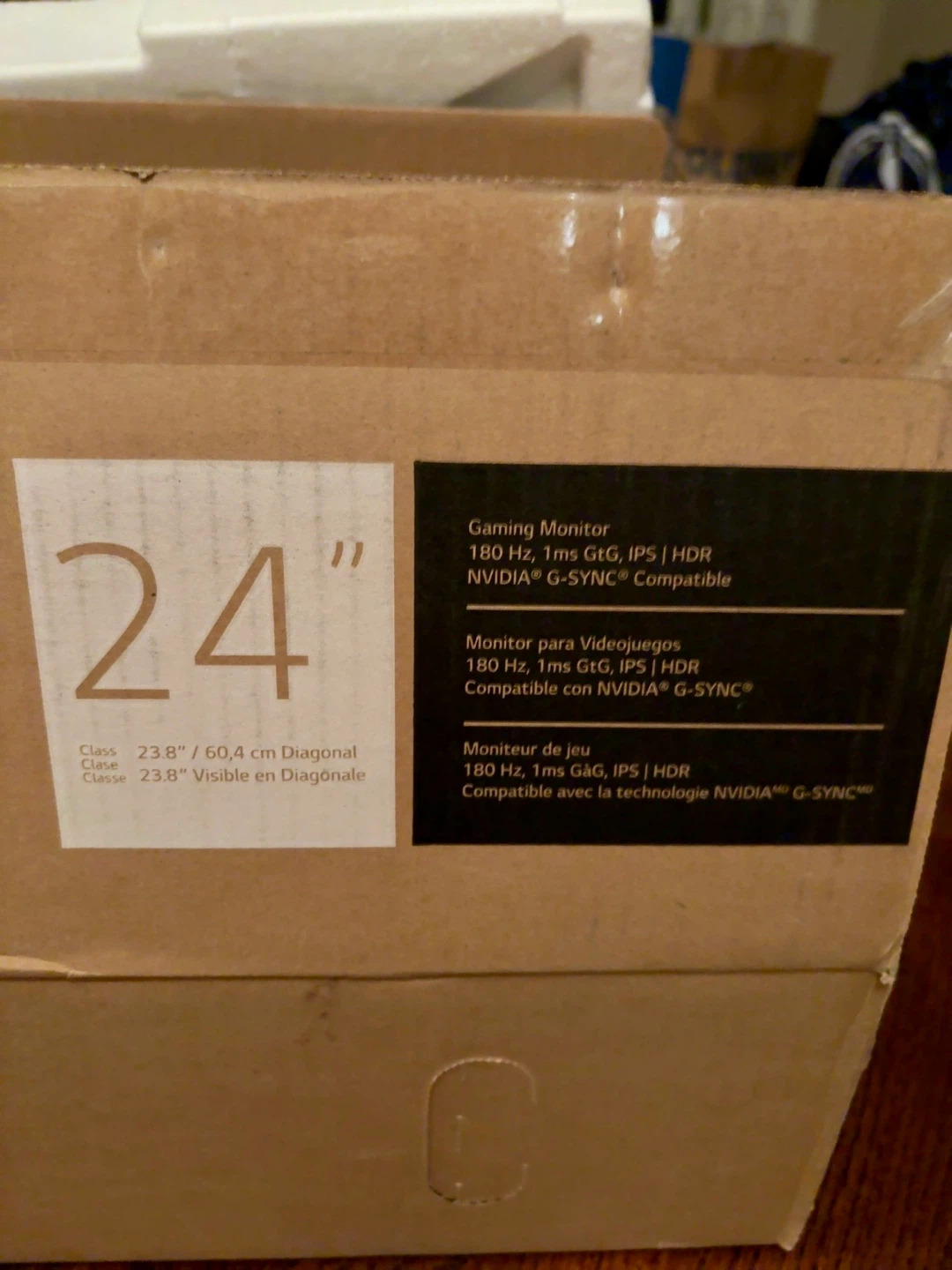LG UltraGear 24GS60F 24” 180Hz Gaming Monitor - photo 4