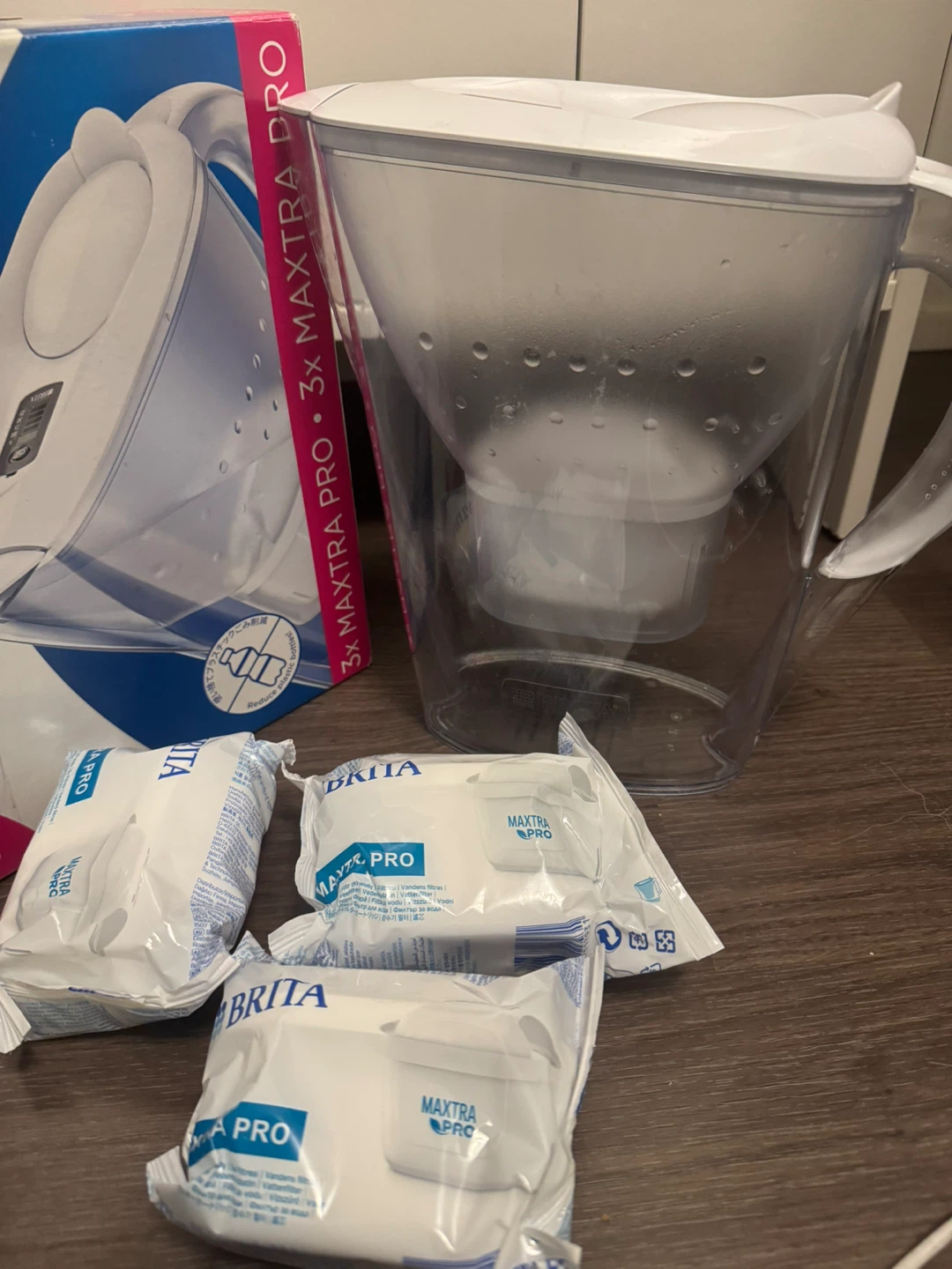 Brita Marella XL Water Filter Pitcher with 3 MAXTRA+ Filters