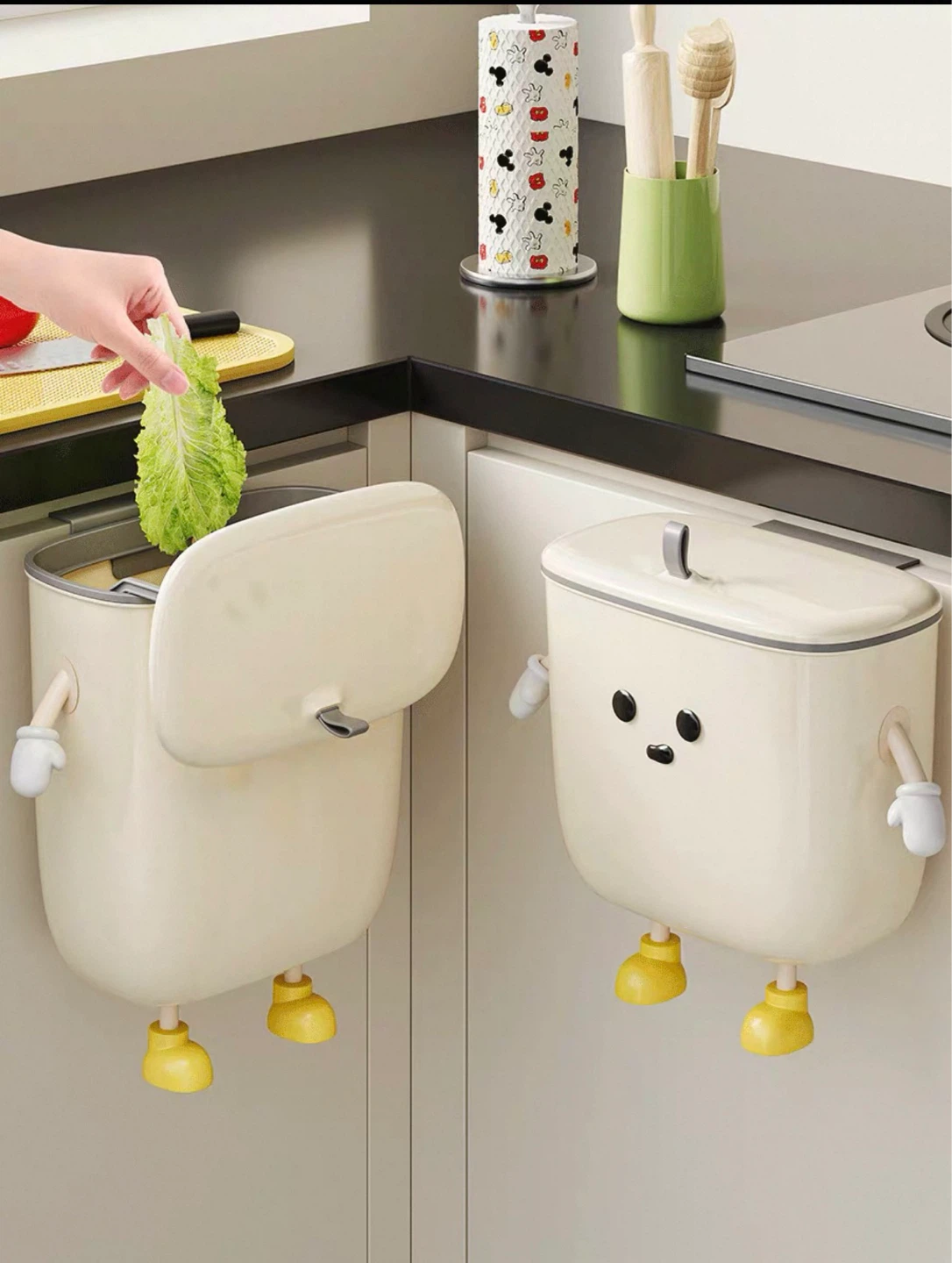 Large Household Kitchen Trash Can