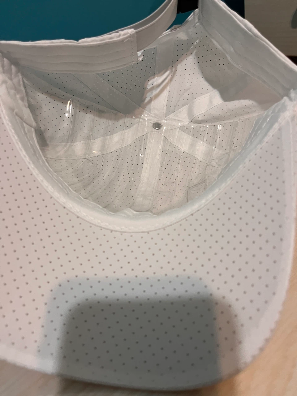 AGIBOT White Perforated Athletic Cap - photo 2
