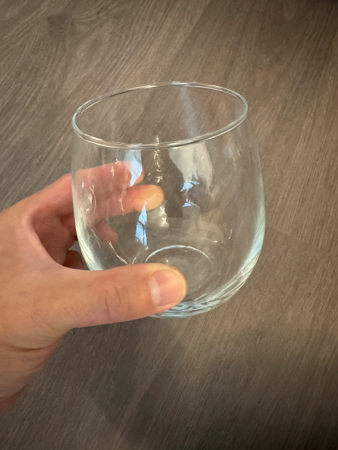 Clear Stemless Wine Glass (set of 4)
