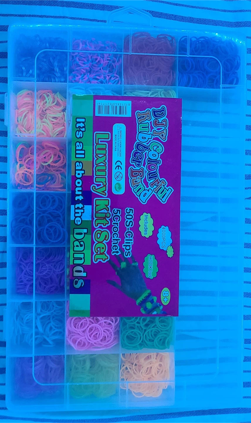 DIY COLOURFUL RUBBER BAND Luxury Kit Set