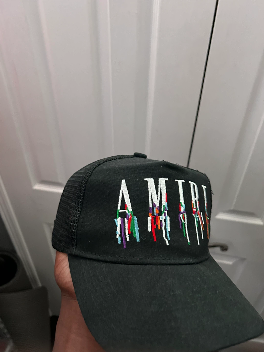AMIRI Black Trucker Hat - photo 2