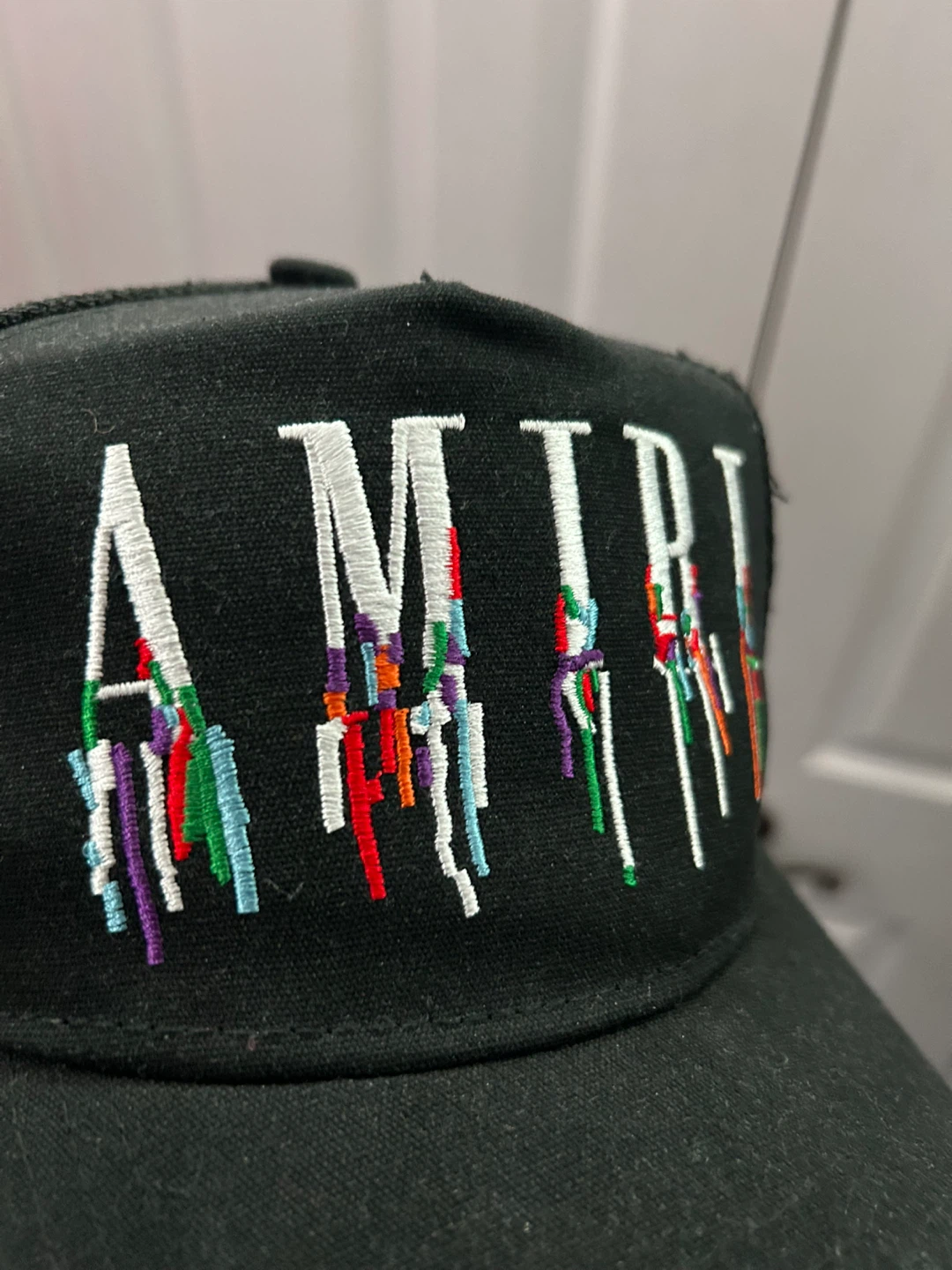 AMIRI Black Trucker Hat - photo 3