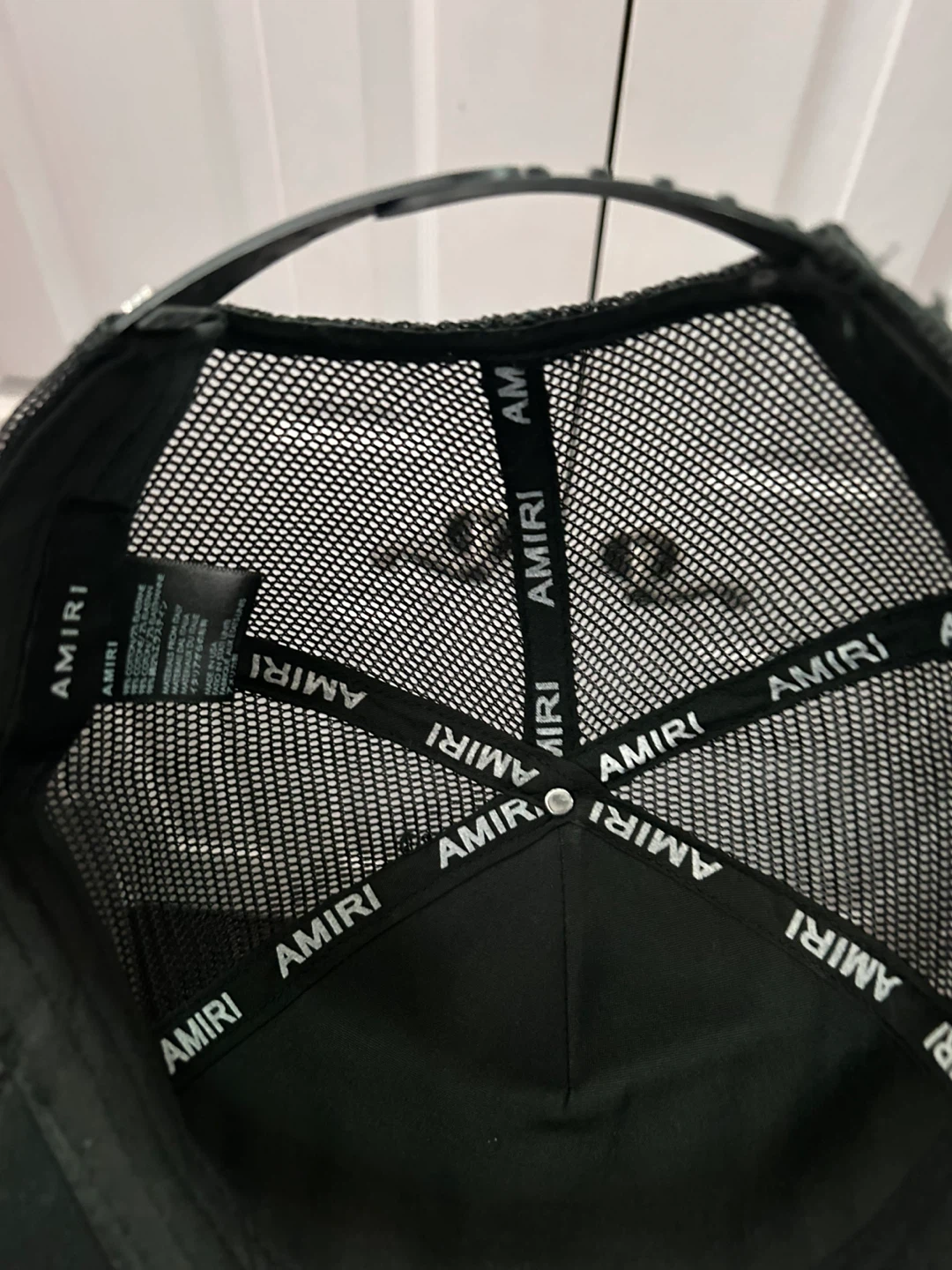 AMIRI Black Trucker Hat - photo 4