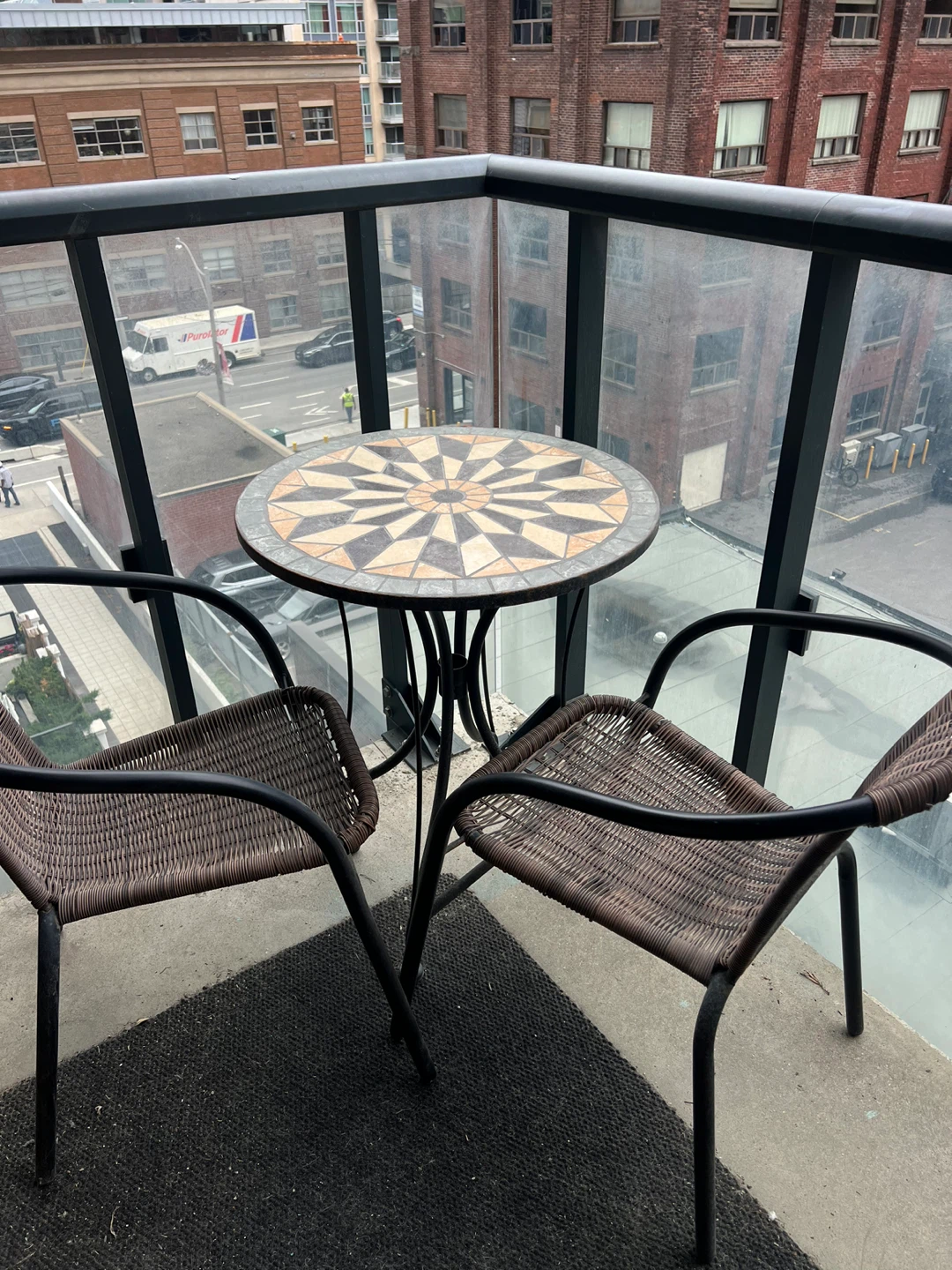 Mosaic Bistro Table and Chairs Set