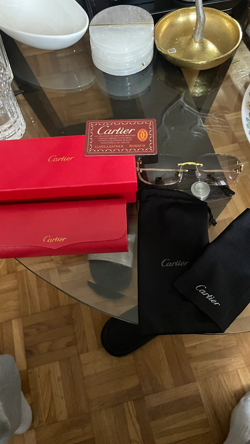 Cartier Rimless Sunglasses - photo 2