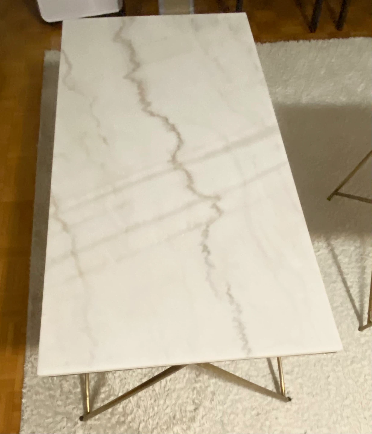 Marble Top Coffee Table Set - photo 5