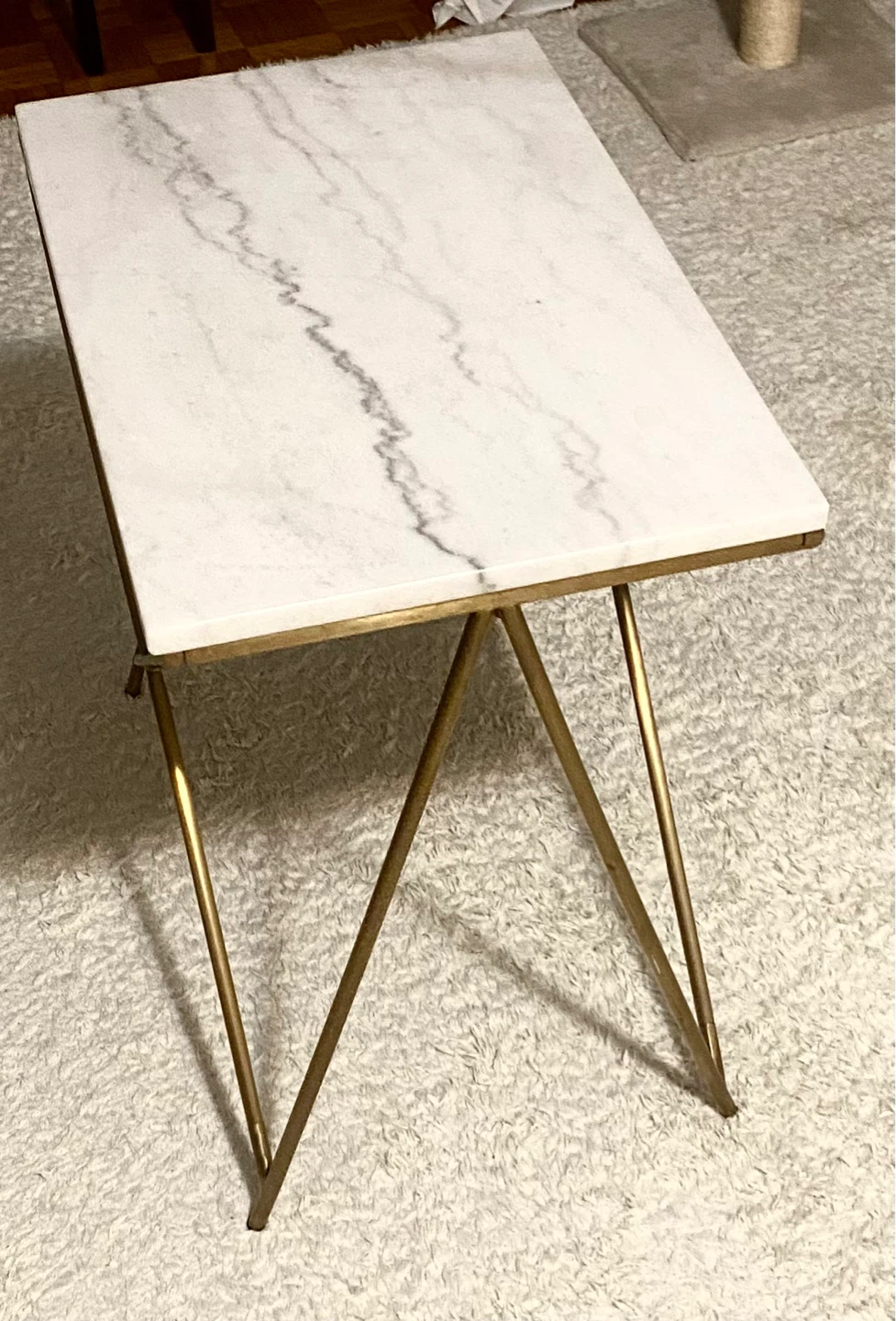Marble Top Coffee Table Set - photo 3