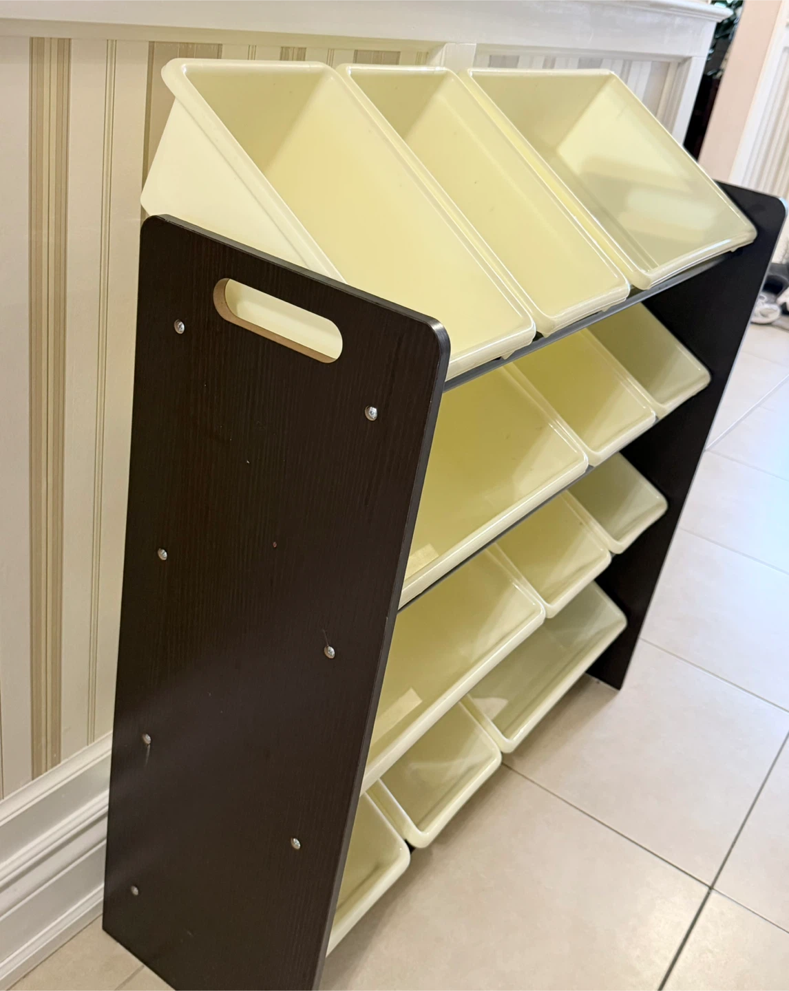 Humble Crew toy storage organizer in dark espresso frame - photo 2