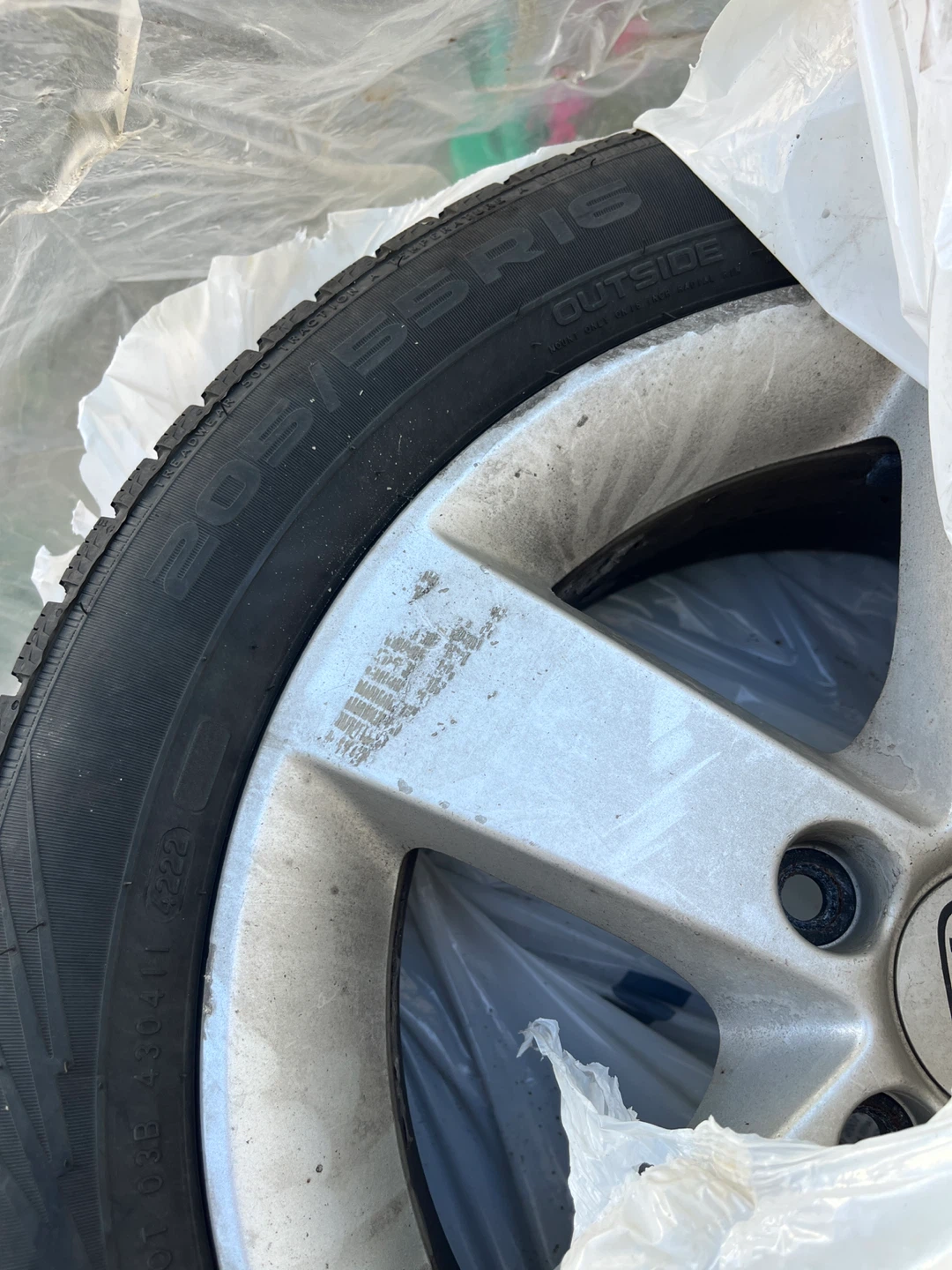 Honda Winter Tires on Rims - photo 3
