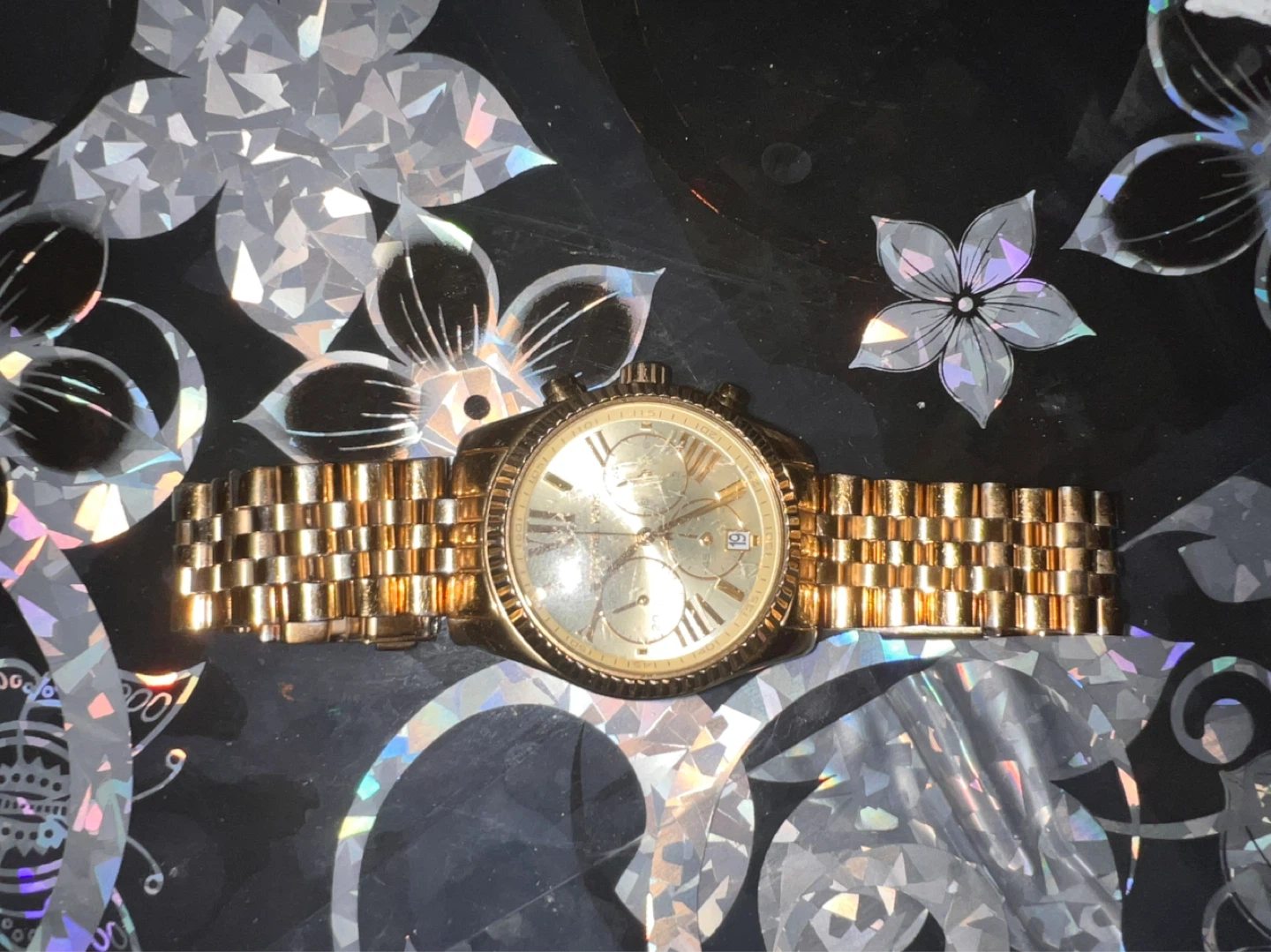 Michael Kors Lexington  Watch- Gold Tone