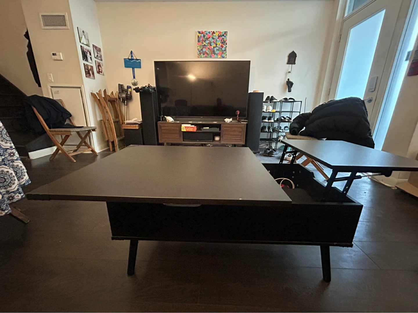 Black Lift Top Coffee Table