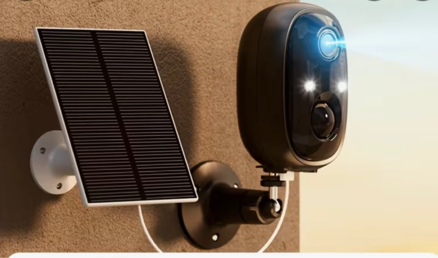 Brand New 2K Solar Powered Wireless WiFi Security Camera