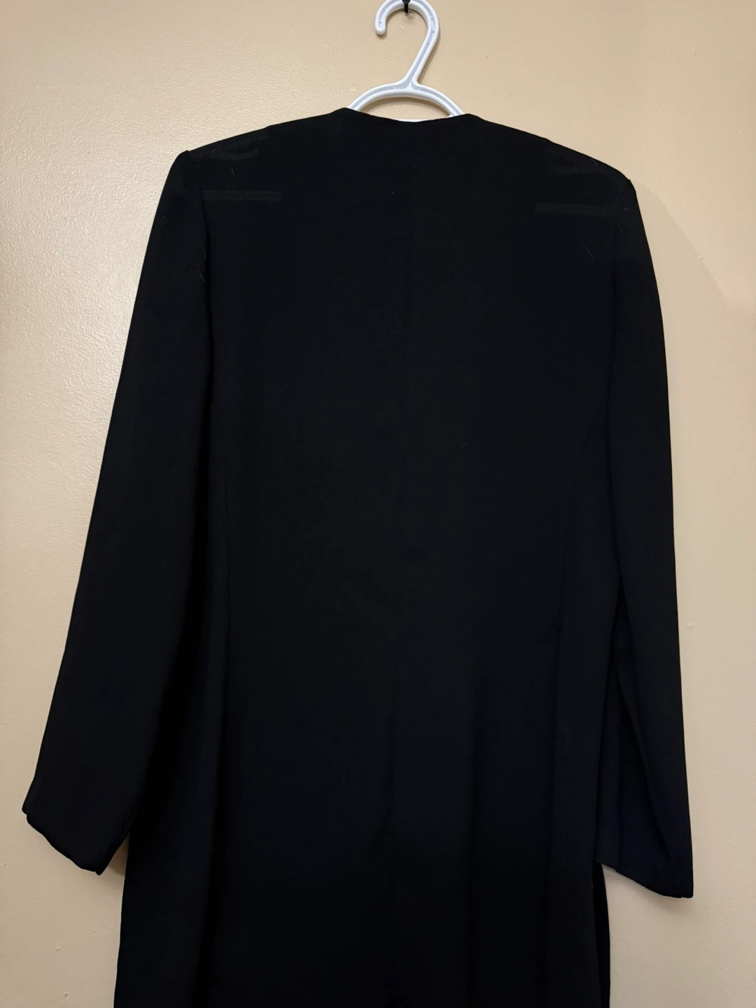 Long Black Tunic Blouse Women’s 9/10 - photo 5