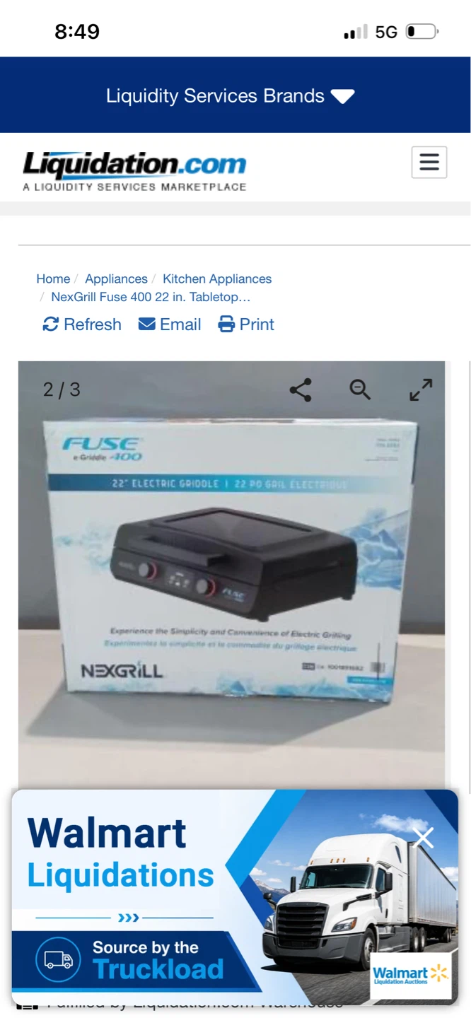 NexGrill Fuse 400 22 in. Electric Griddle - photo 4